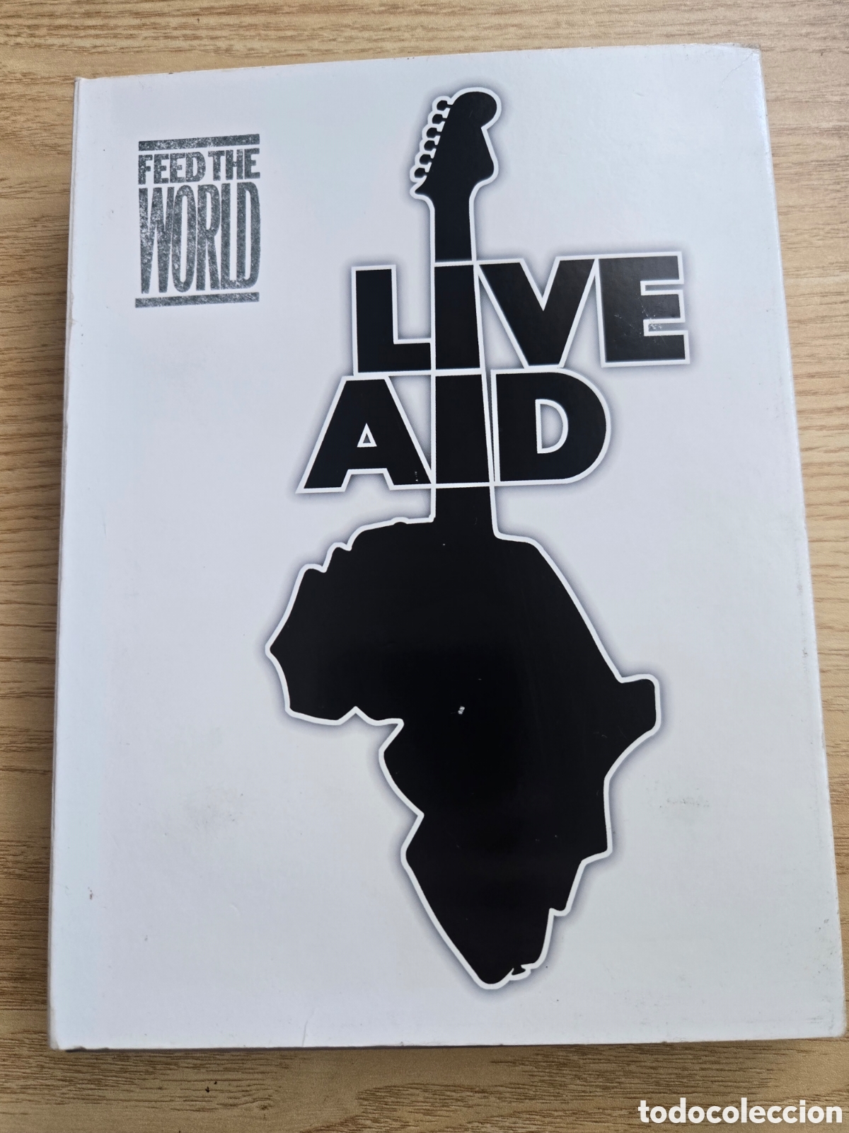 V&iacute;deos y DVD Musicales: Live Aid, feed the world,concierto 1985, 4cds