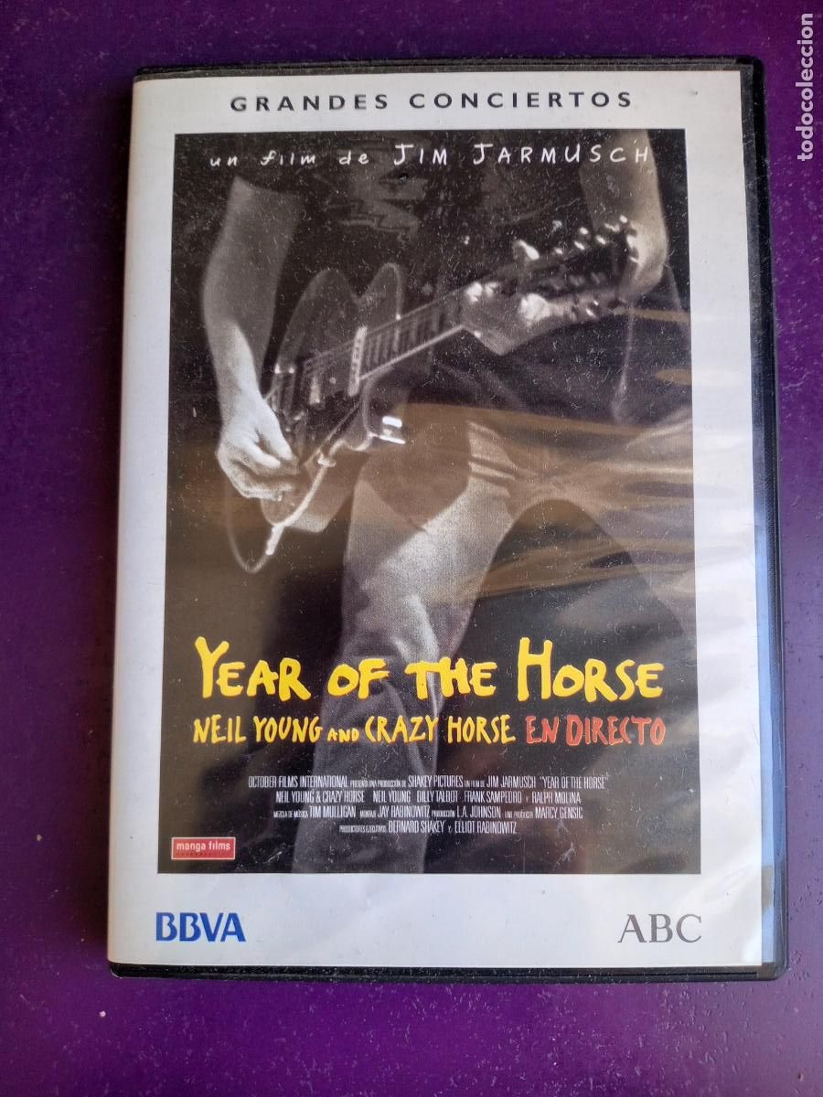 V&iacute;deos y DVD Musicales: Neil Young And Crazy Horse &ndash; Year Of The Horse - DVD 2003 - Grandes Conciertos - JIM JARMUSCH