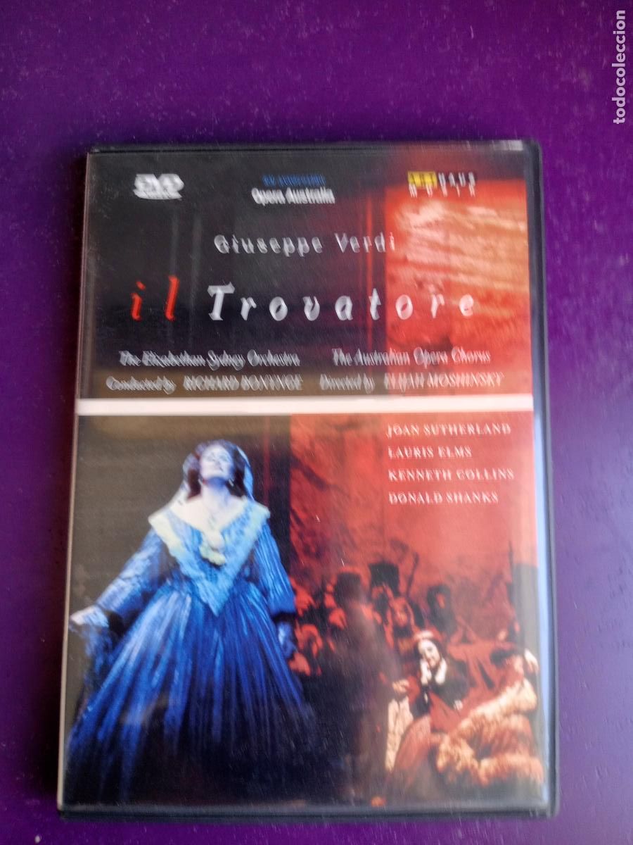 V&iacute;deos y DVD Musicales: IL TROVATORE - VERDI - DVD ART HAUS - OPERA - JOAN SUTHERLAND, LAURIS ELMS,