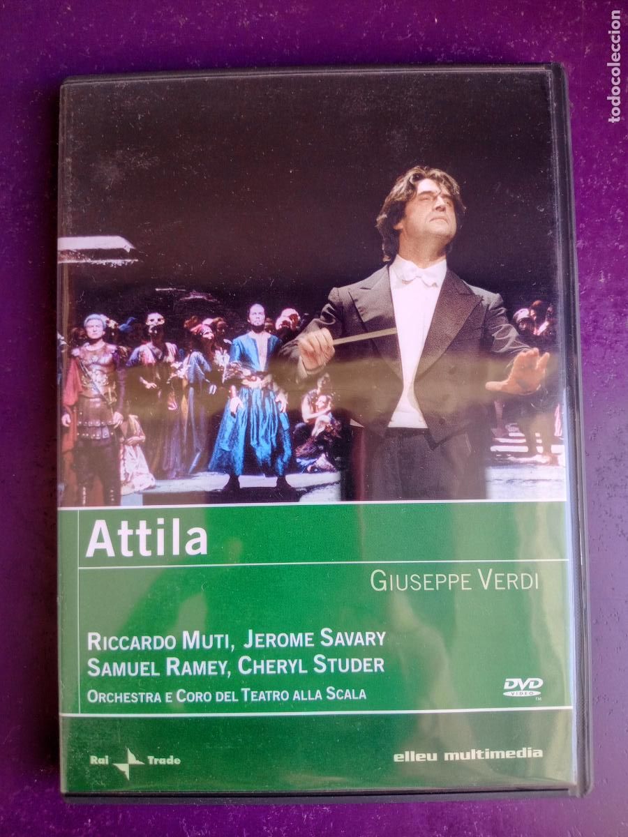 V&iacute;deos y DVD Musicales: ATTILA - VERDI - DVD RAI TRADE - OPERA - RICCARDO MUTI, JEROME SAVARY, SAMUEL RAMEY - TEATRO SCALA