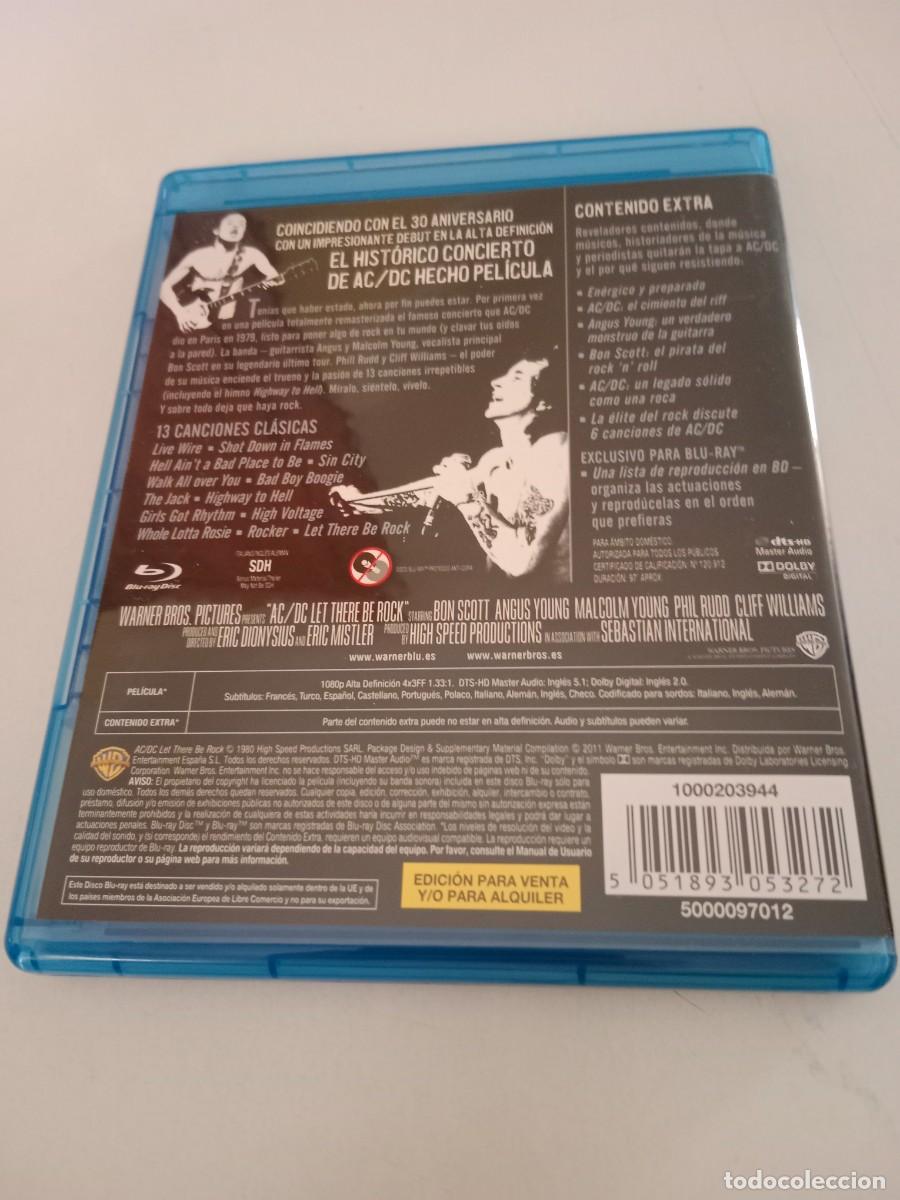 V&iacute;deos y DVD musicales: BLU RAY AC/DC LET THERE BE ROCK - Foto 2