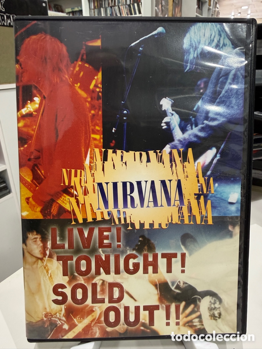 V&iacute;deos y DVD Musicales: Nirvana - Live! Tonight! Sold Out!! (DVD)