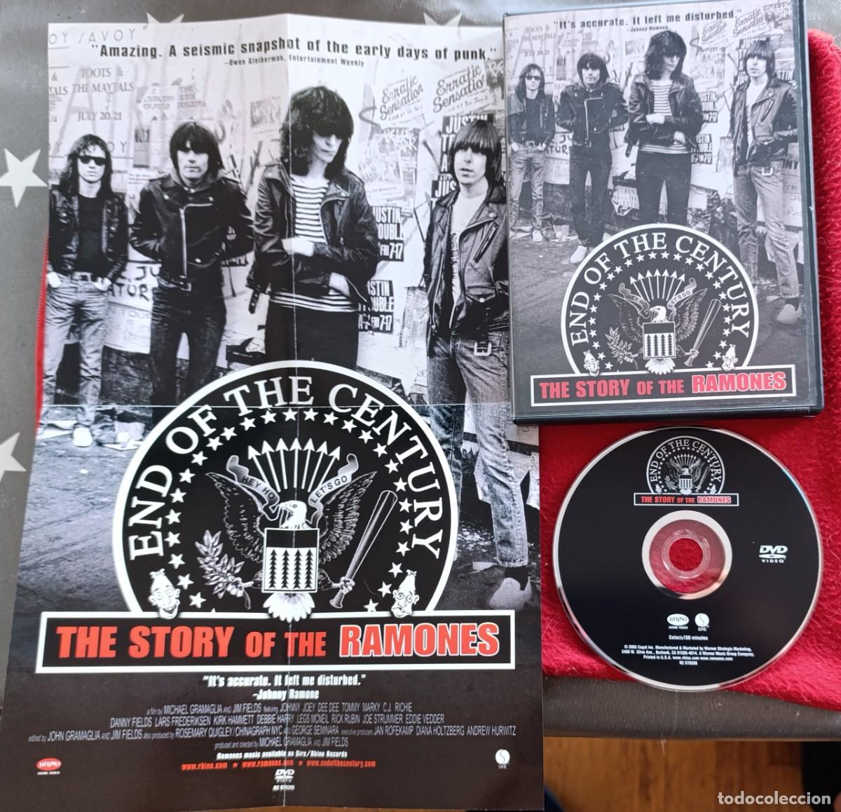 V&iacute;deos y DVD musicales: RAMONES &ndash; END OF THE CENTURY - THE STORY OF THE RAMONES DVD USA FREE REGION - PUNK