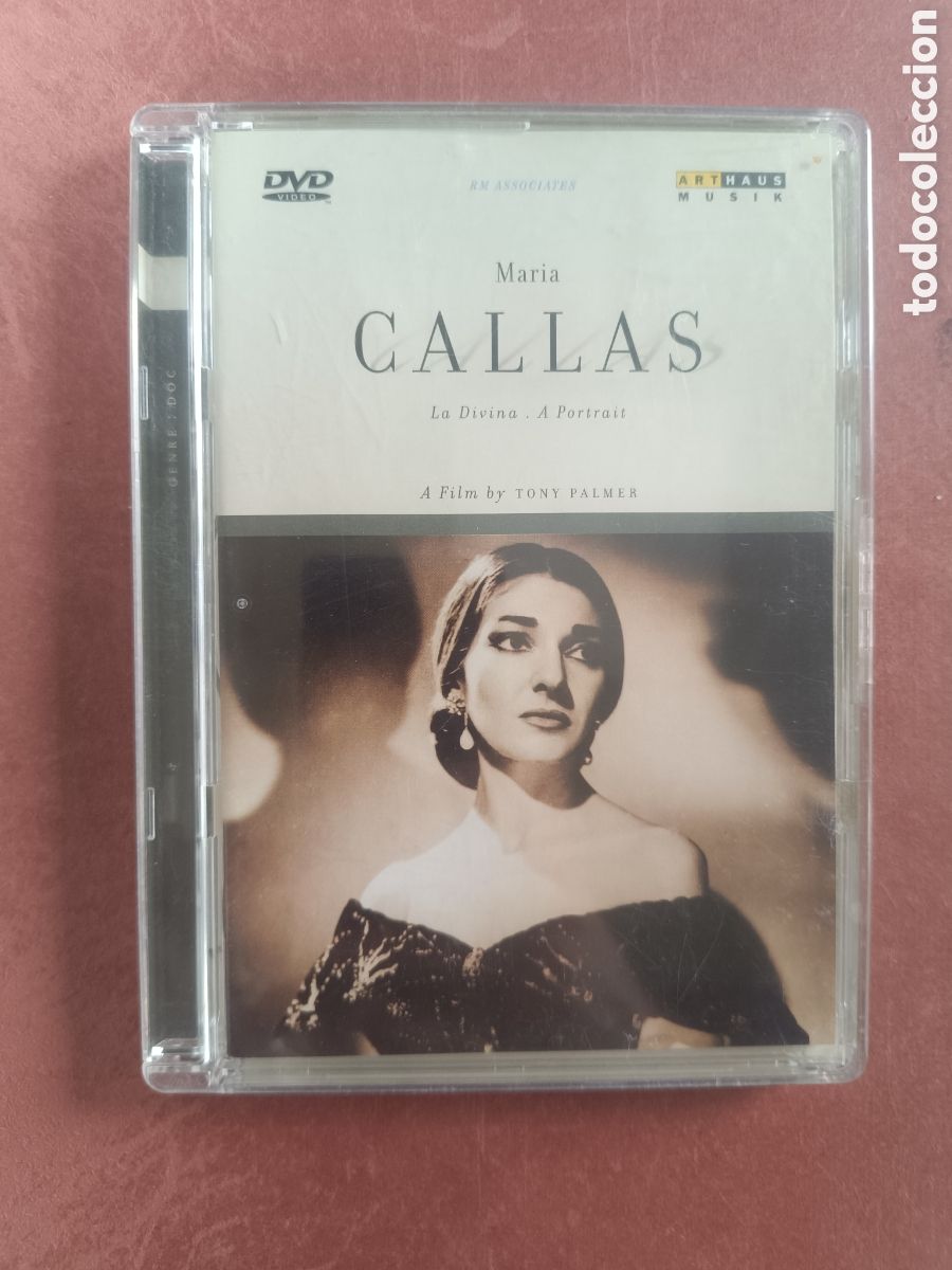 V&iacute;deos y DVD musicales: Mar&iacute;a Callas La Divina. A Portrait