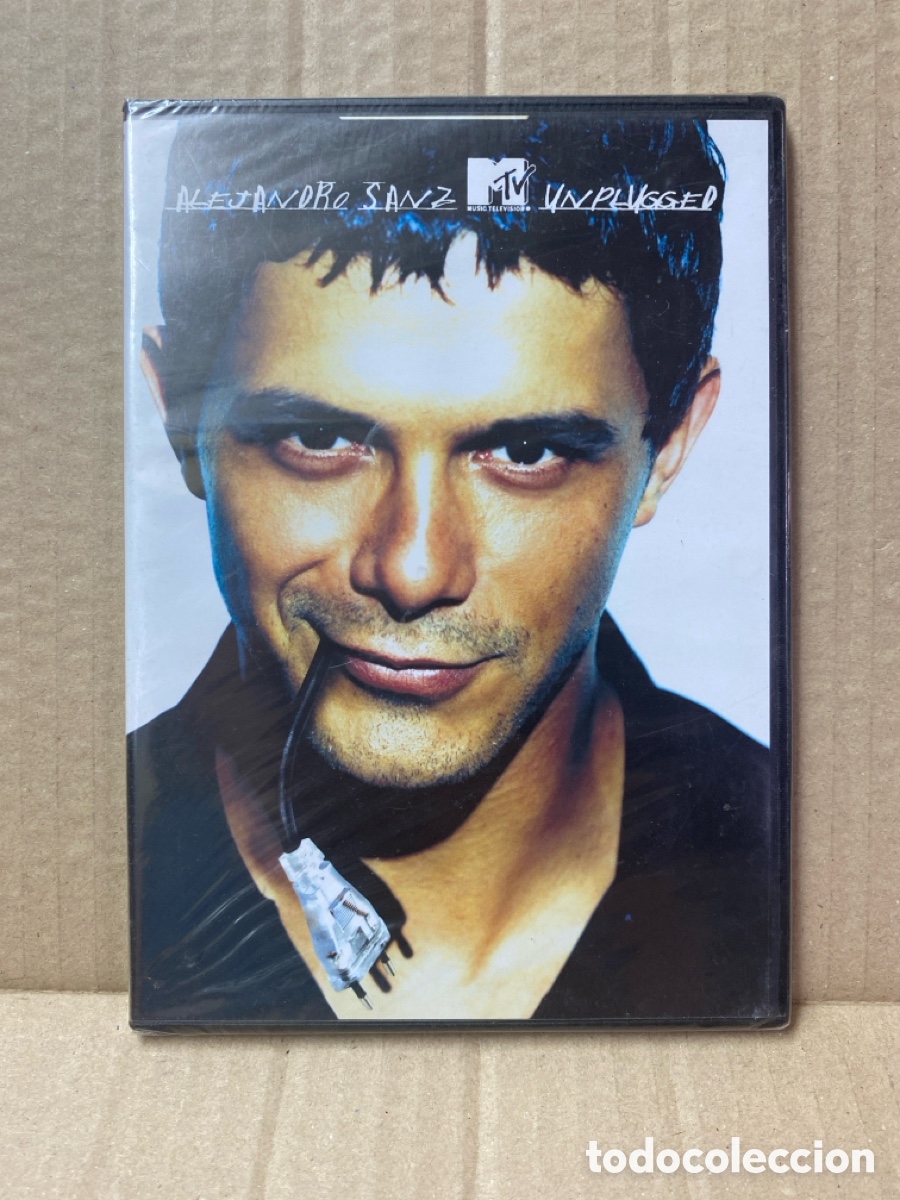 V&iacute;deos y DVD musicales: DVD ALEJANDRO SANZ MTV UNPLUGGED. PREXINTADO DE F&Aacute;BRICA.