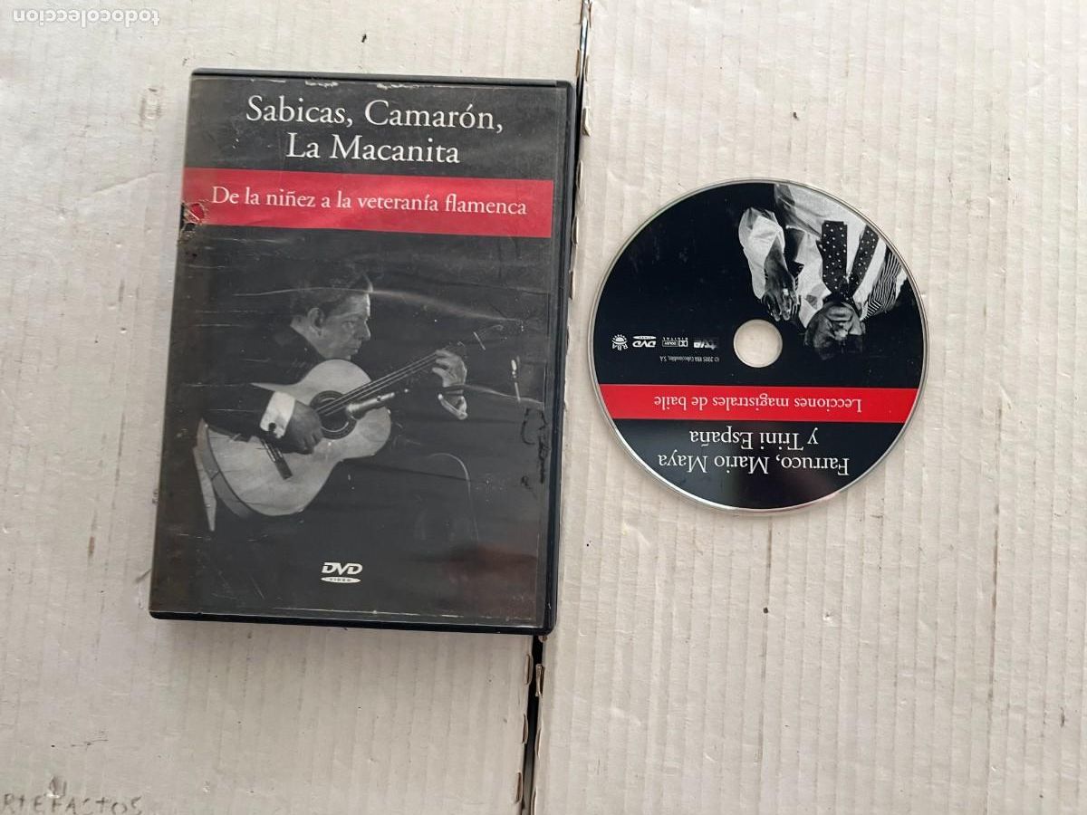V&iacute;deos y DVD musicales: SABICAS CAMARON LA MACANITA DVD MUSICAL - PELICULA DVD KREATEN