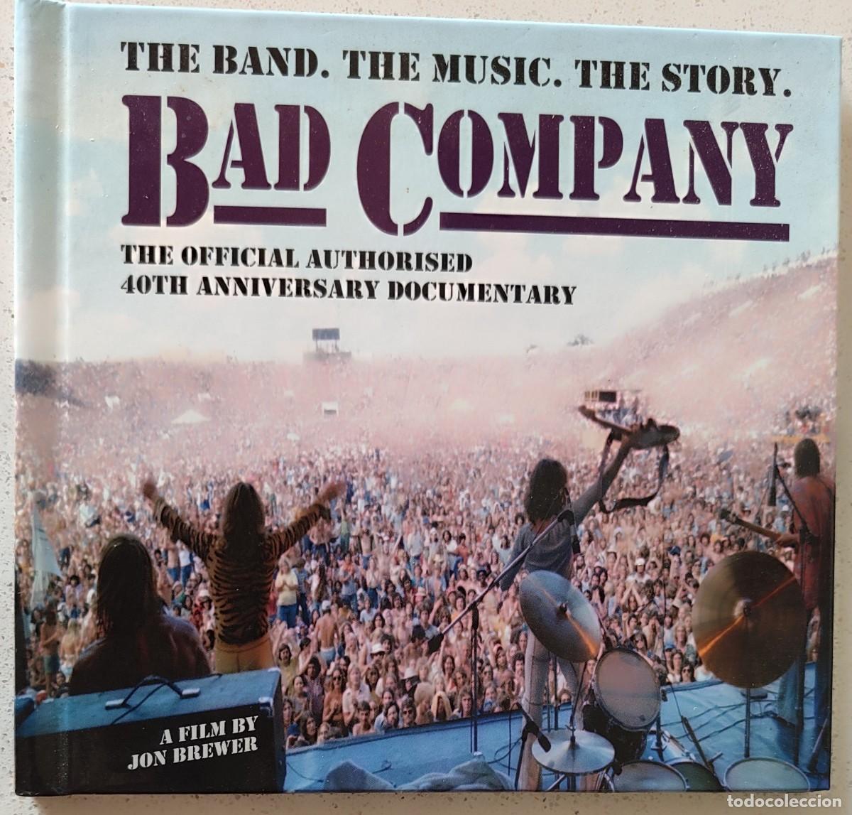 V&iacute;deos y DVD musicales: BAD COMPANY - THE BAND, THE MUSIC, THE STORY (DVD) 2014 - ED. LIMITADA PARA FANS - DVD DOCUENTAL