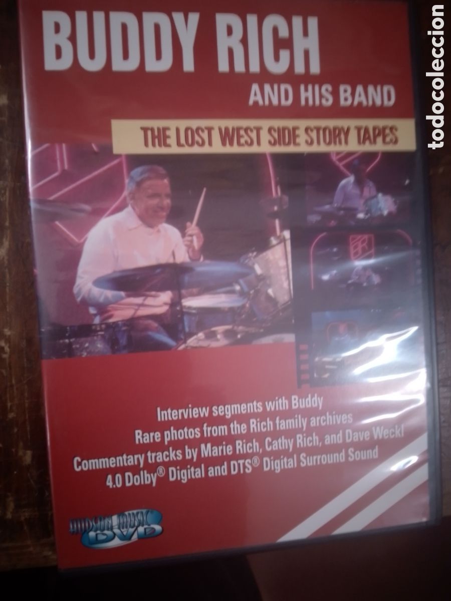 V&iacute;deos y DVD musicales: BUDDY RICH AND HIS BAND. THE LOST WEST SIDE STORY TAPES. HUDSON. 2001