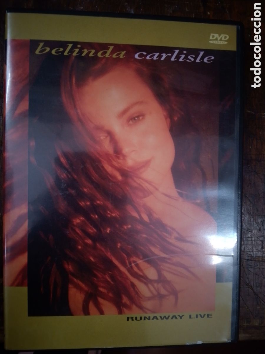 V&iacute;deos y DVD musicales: BELINDA CARLISLE. RUNAWAY LIVE. SANCTUARY. 2001