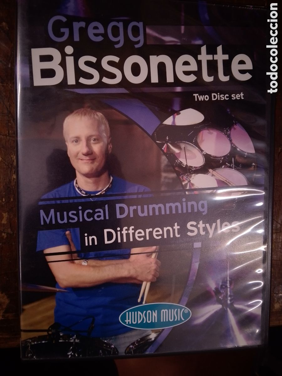 V&iacute;deos y DVD musicales: GREGG BISSONETTE. TWO DISC SET. HUDSON MUSIC. 2005