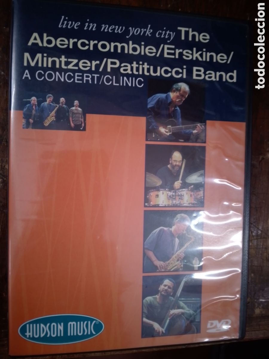 V&iacute;deos y DVD musicales: THE ABERCROMBIE, ERSKINE, MINTZER, PATITUCCI BAND. NEW YORK CITY LIVE. HUDSON. 2004