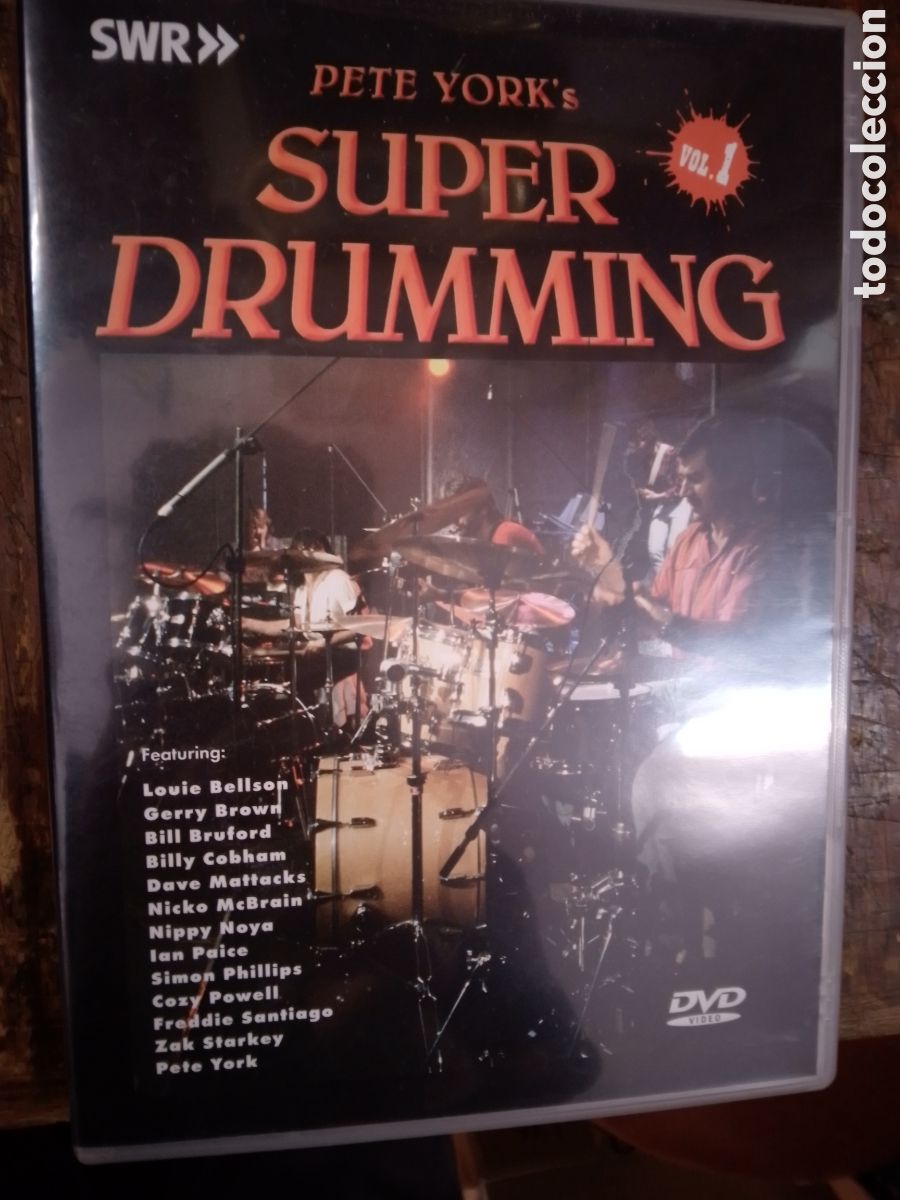 V&iacute;deos y DVD musicales: PETE YORK' S SUPER DRUMMING. INAKUSTIK. 2002
