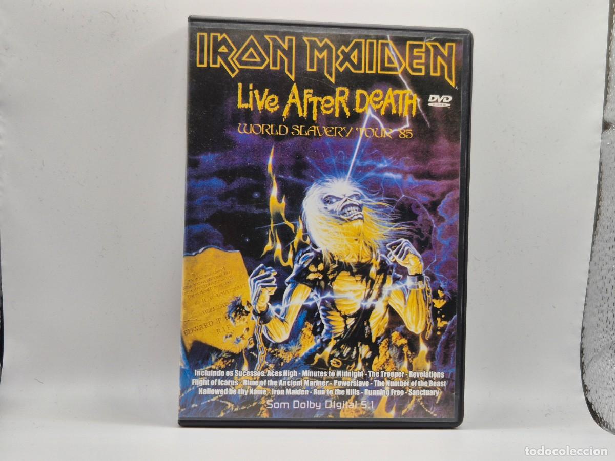 V&iacute;deos y DVD musicales: Iron Maiden Live After Death Copia profesional DVD del VHS original