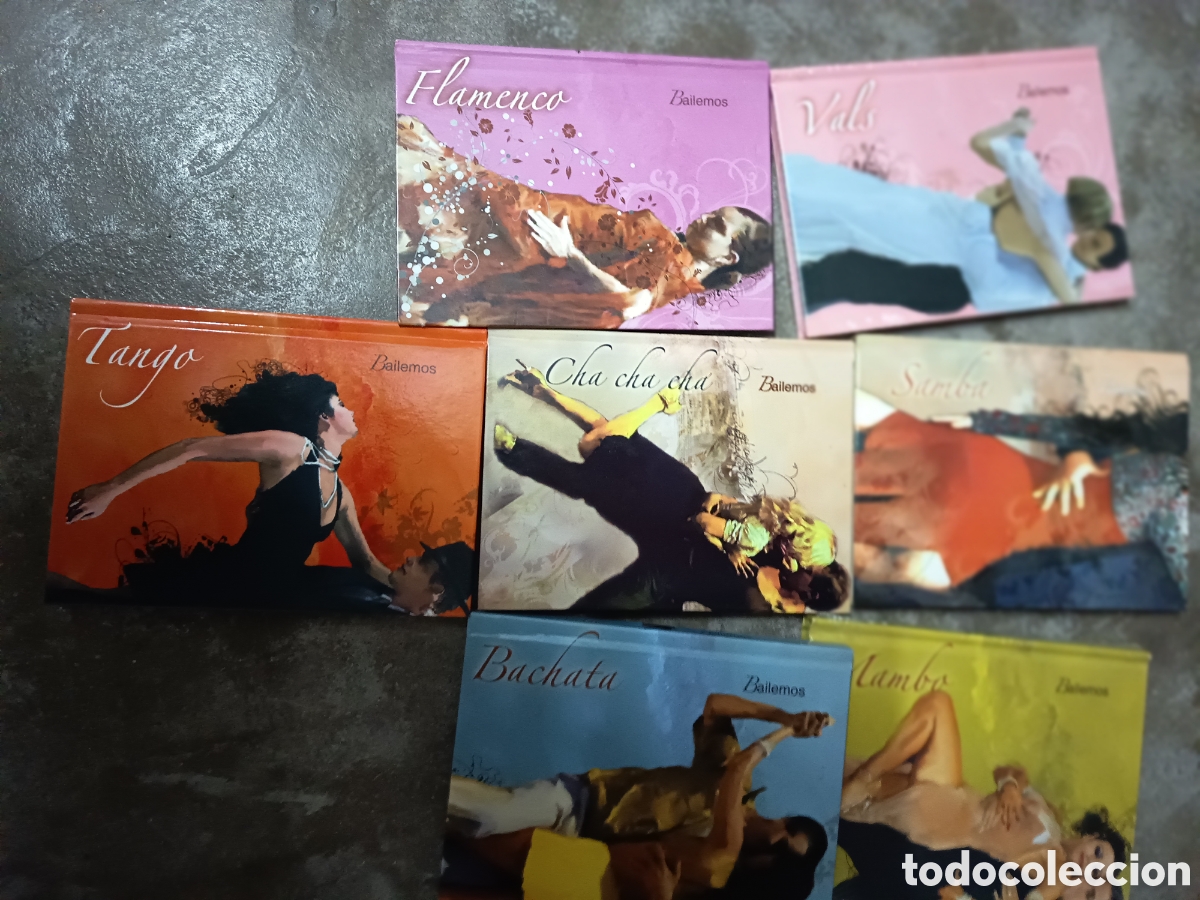 V&iacute;deos y DVD musicales: Lote de 7 libros + DVDs de la colecci&oacute;n BAILEMOS