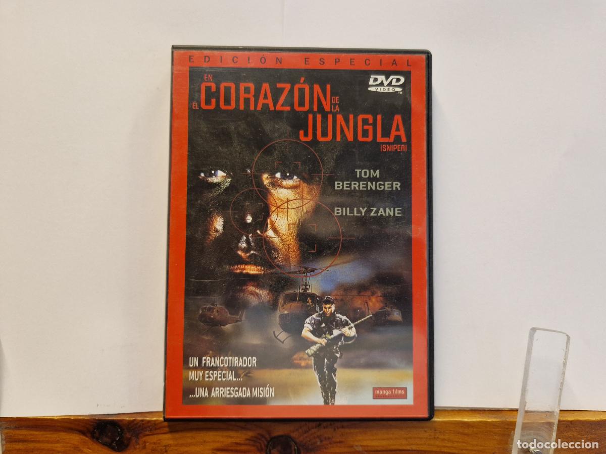 V&iacute;deos y DVD musicales: DVD. EN EL CORAZON DE LA JUNGLA. TOM BERENGER. BILLY ZANE.
