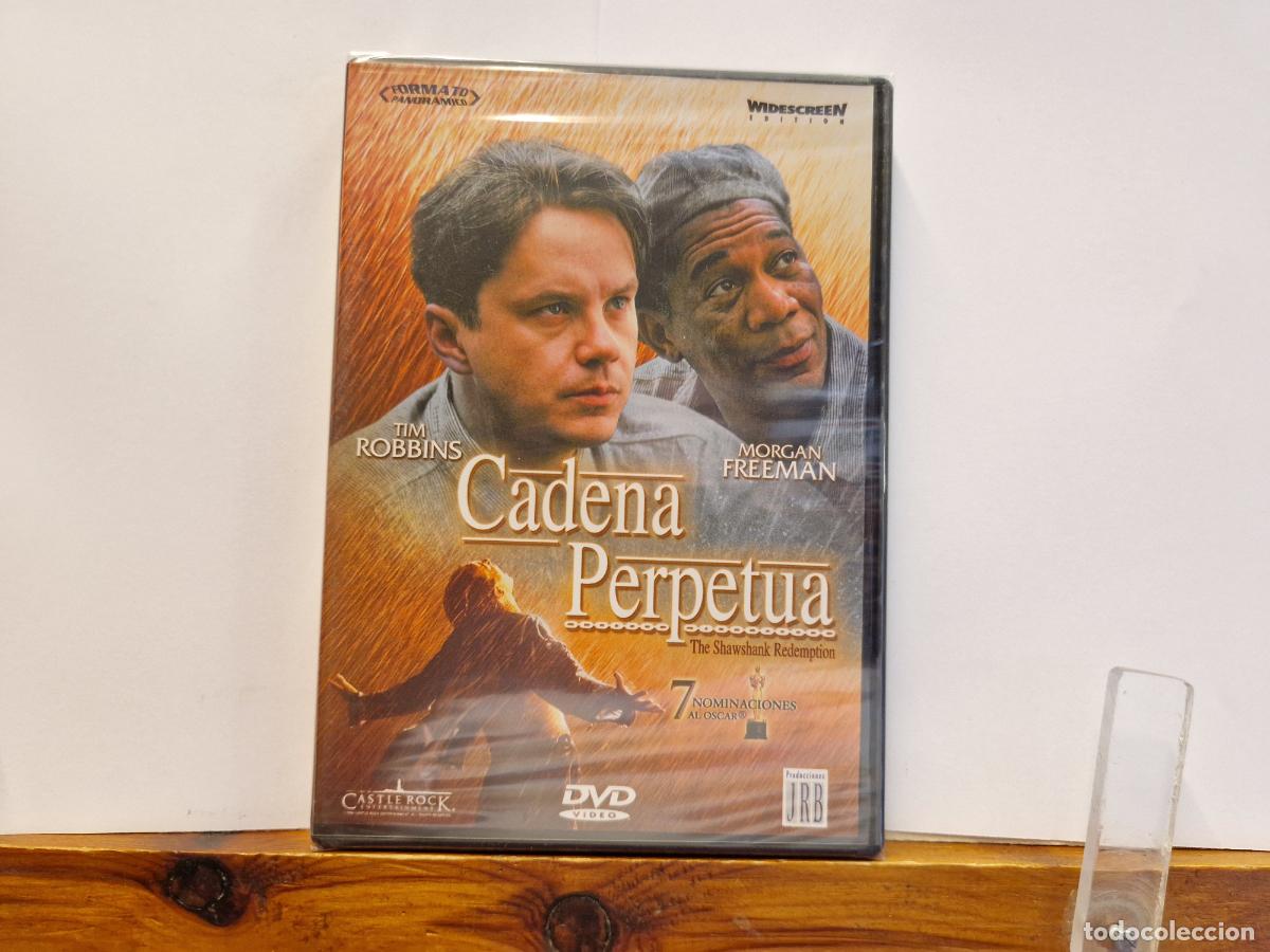 V&iacute;deos y DVD musicales: DVD. CADENA PERPETUA. TIM ROBBINS. MORGAN FREMAN.