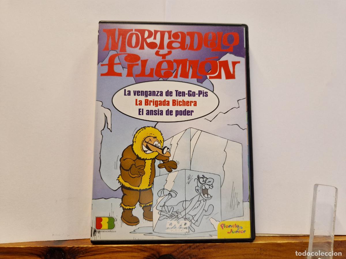 V&iacute;deos y DVD musicales: DVD. MORTADELO Y FILEMON. LA VENGANZA DE TEN-GO-PIS. LA BRIGADA BICHERA.
