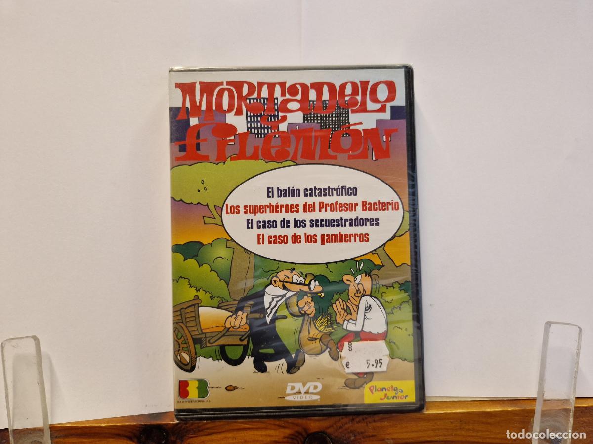 V&iacute;deos y DVD musicales: DVD. MORTADELO Y FILEMON. EL BALON CATASTROFICO. LOS SUPERHEROES DEL PROFESOR.