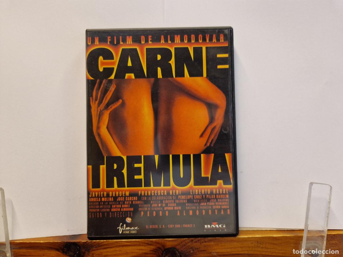 V&iacute;deos y DVD musicales: DVD. UN FLIM DE ALMODOVAR. CARNE TREMULA. JAVIER BARDEM. FRANCESCA NERI.