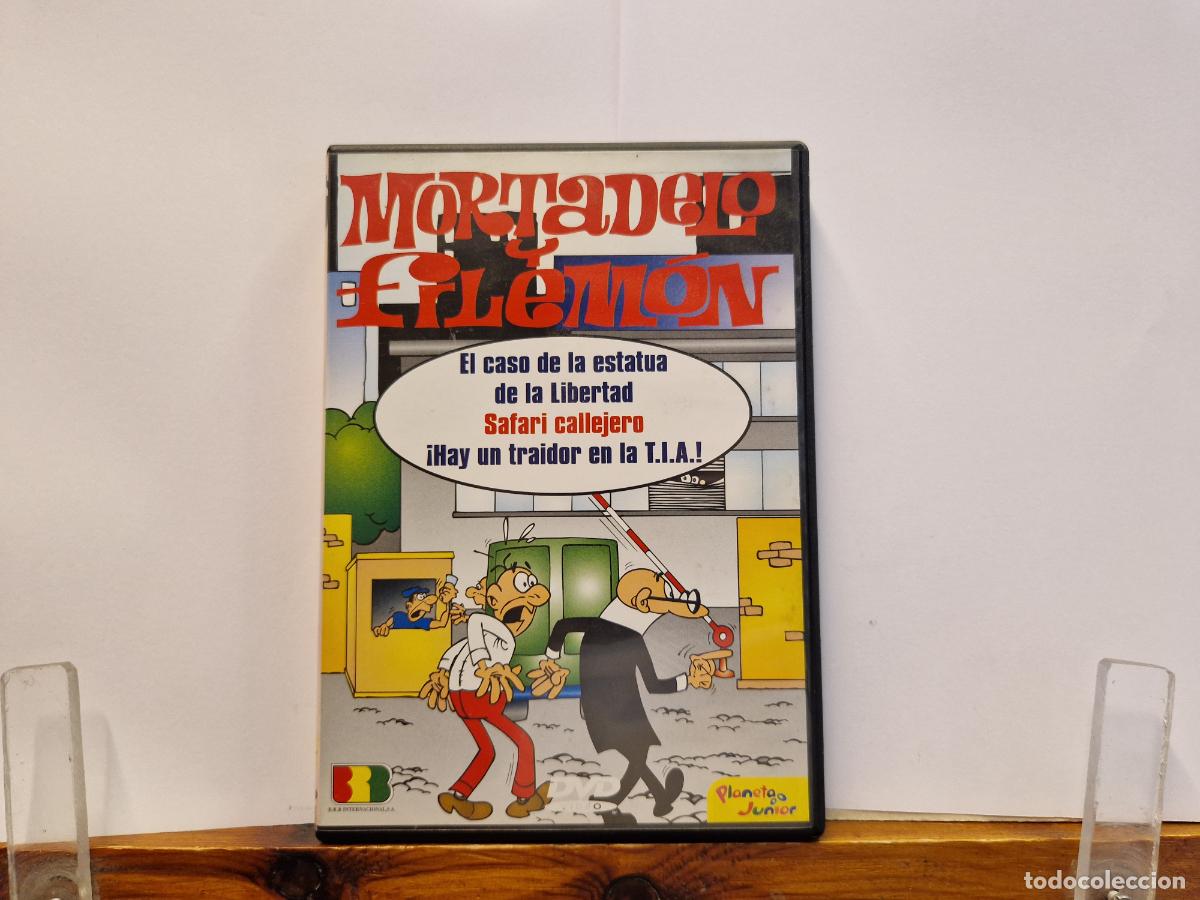 V&iacute;deos y DVD musicales: DVD. MORTADELO Y FILEMON. EL CASO DE LA ESTATUA DE LA LIBERTAD. SAFARI CALLEJERO.