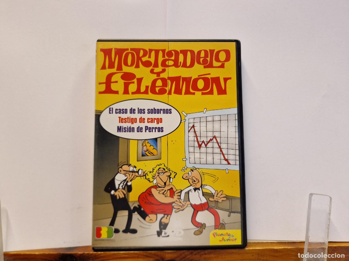 V&iacute;deos y DVD musicales: DVD. MORTADELO Y FILEMON. EL CASO DE LOS SOBORNOS.TESTIGO DE CARGO.