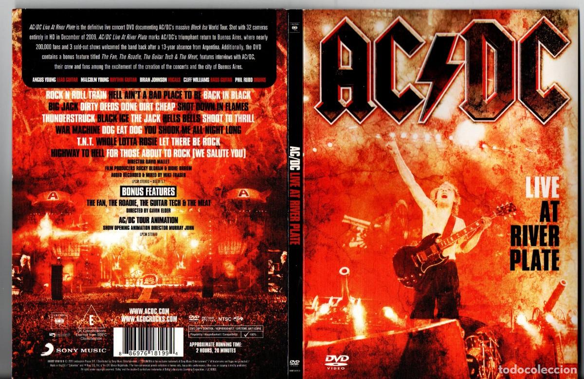 V&iacute;deos y DVD musicales: AC/DC &lrm;&ndash; Live At River Plate - DVD - Digipack