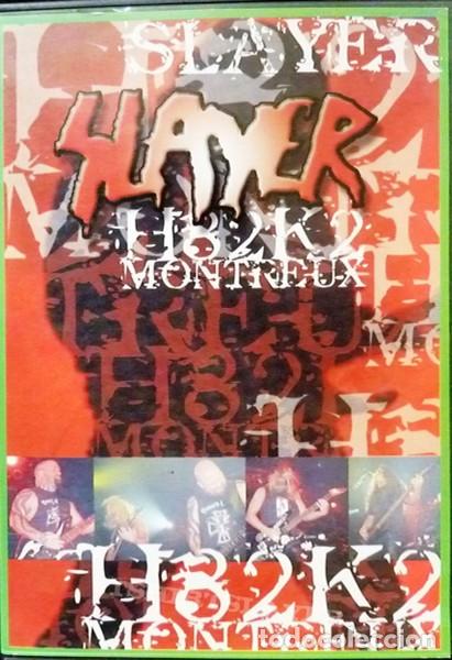 V&iacute;deos y DVD musicales: SLAYER - H82K2 MONTREUX DVD 2002 SLAYER EN EL FESTIVAL DE JAZZ DE MONTREUX - METAL
