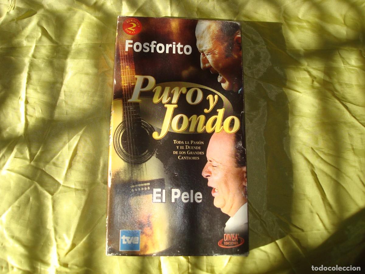 V&iacute;deos y DVD musicales: PURO Y JONDO. FODFORITO / EL PELE. DIVISA, 2002. VHS