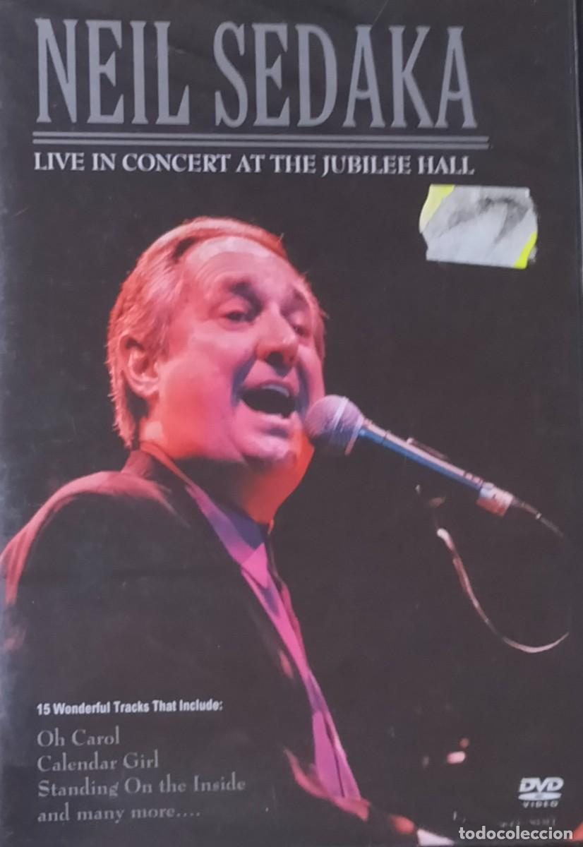 V&iacute;deos y DVD musicales: DVD Neil Sedaka-Live In Concert At The Jubilee Hall.New,sealed.