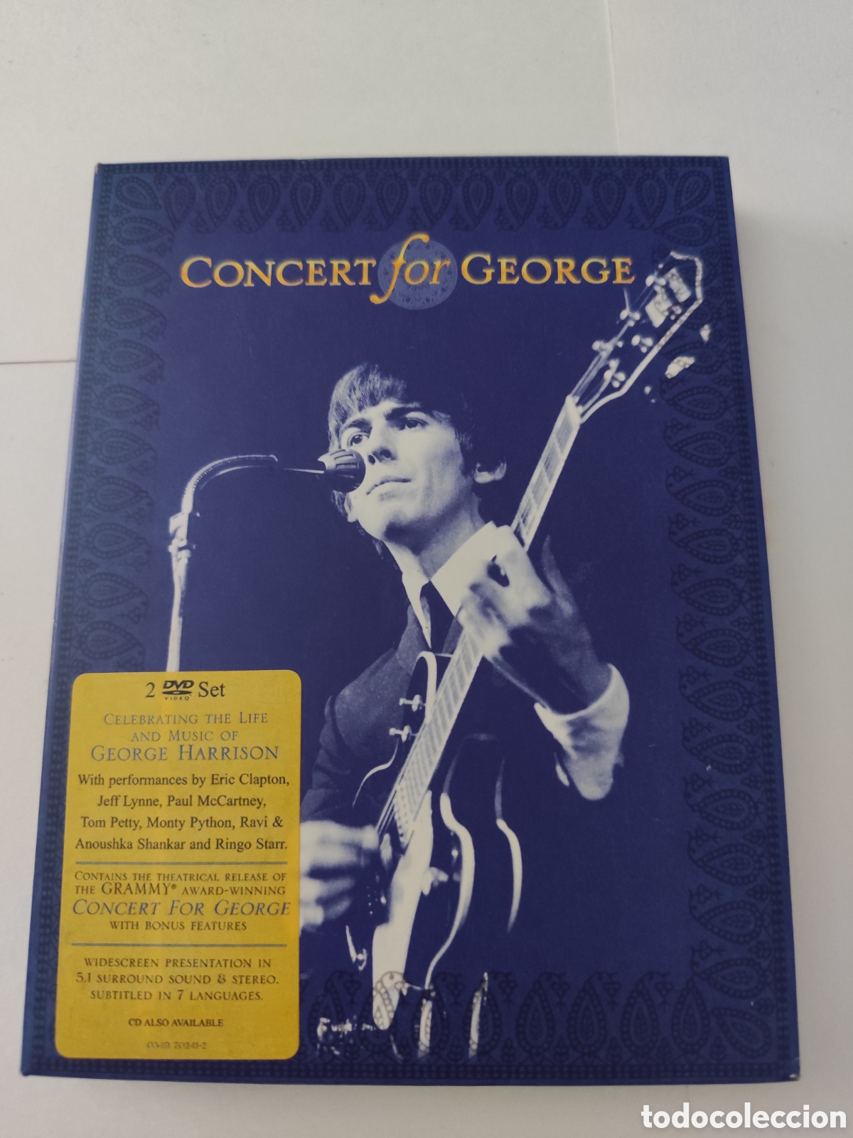 V&iacute;deos y DVD musicales: DVD del concierto Concert for George celebrando la vida y m&uacute;sica de George Harrison