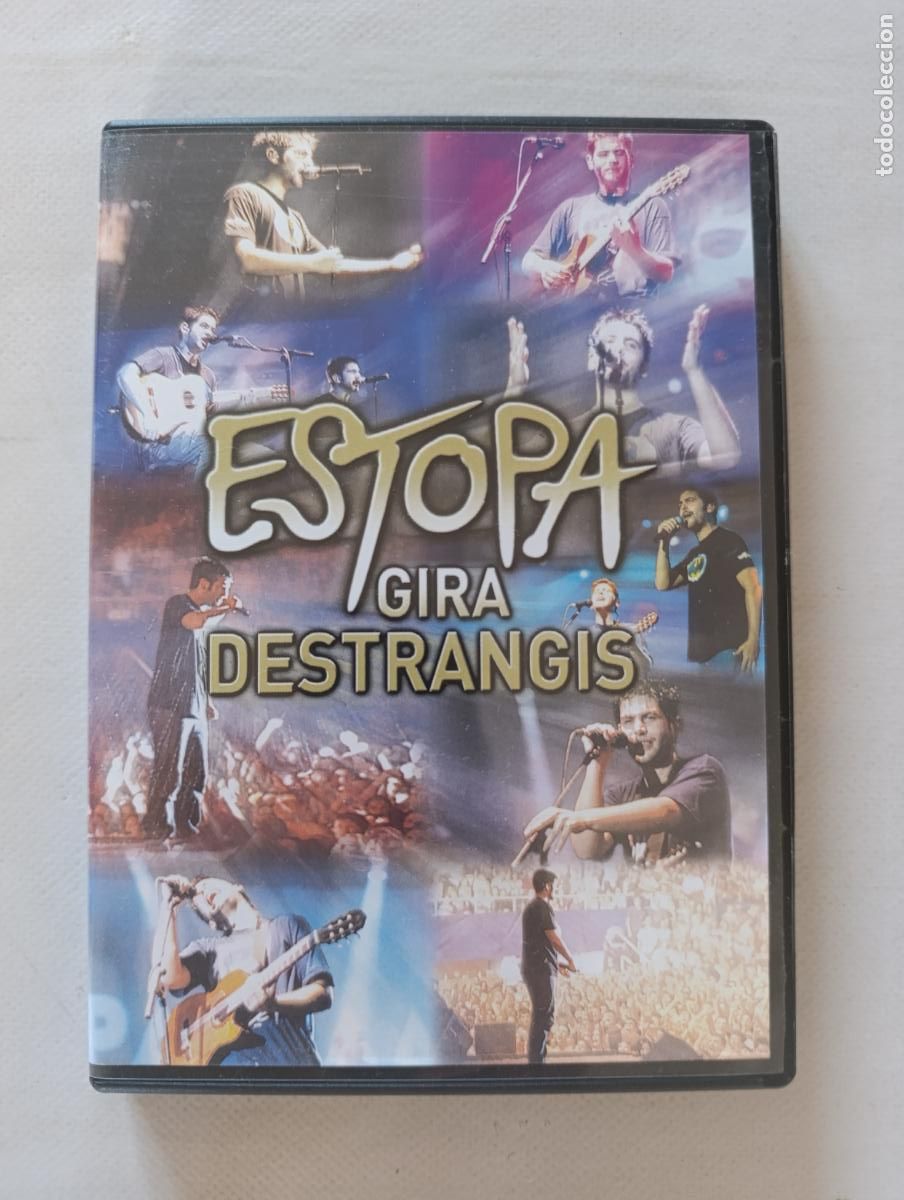 V&iacute;deos y DVD musicales: DVD ESTOPA - GIRA DESTRANGIS (T4)