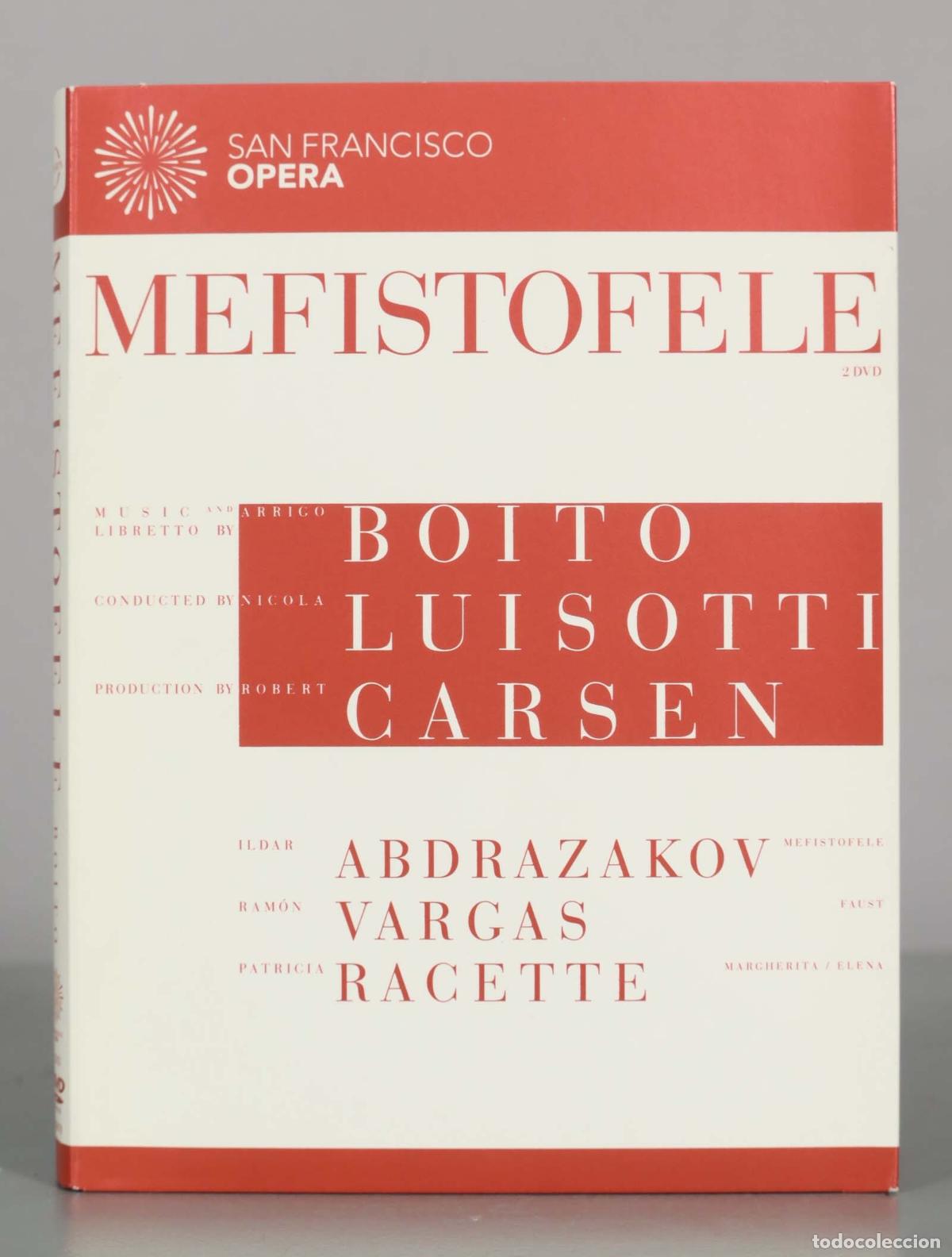 V&iacute;deos y DVD musicales: DVD. Mefistofele - Arrigo Boito, Nicola Luisotti, Robert Carsen, Ildar Abdrazakov, Ram&oacute;n Vargas, Pa