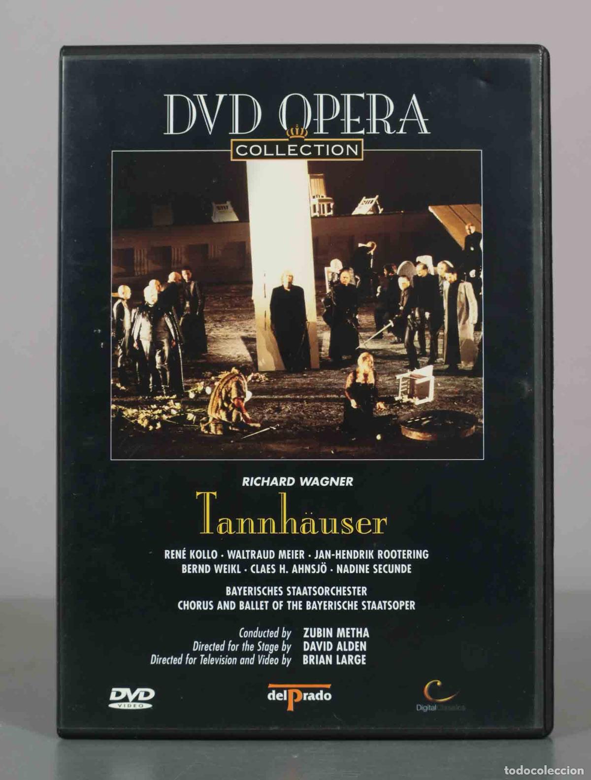V&iacute;deos y DVD musicales: DVD. Wagner: Tannh&auml;user - Zubin Mehta, Ren&eacute; Kollo, Waltraud Meier, Bernd Weikl, Jan-Hendrik Rooteri