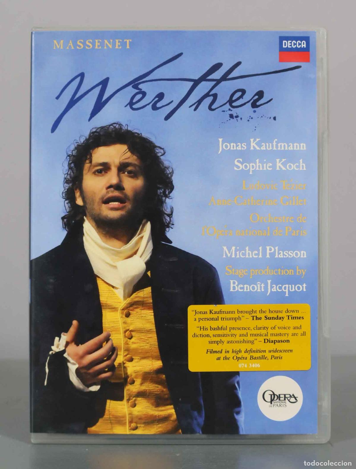 V&iacute;deos y DVD musicales: DVD. Massenet: Werther - Jonas Kaufmann, Sophie Koch, Ludovic T&eacute;zier, Anne-Catherine Gillet, Michel