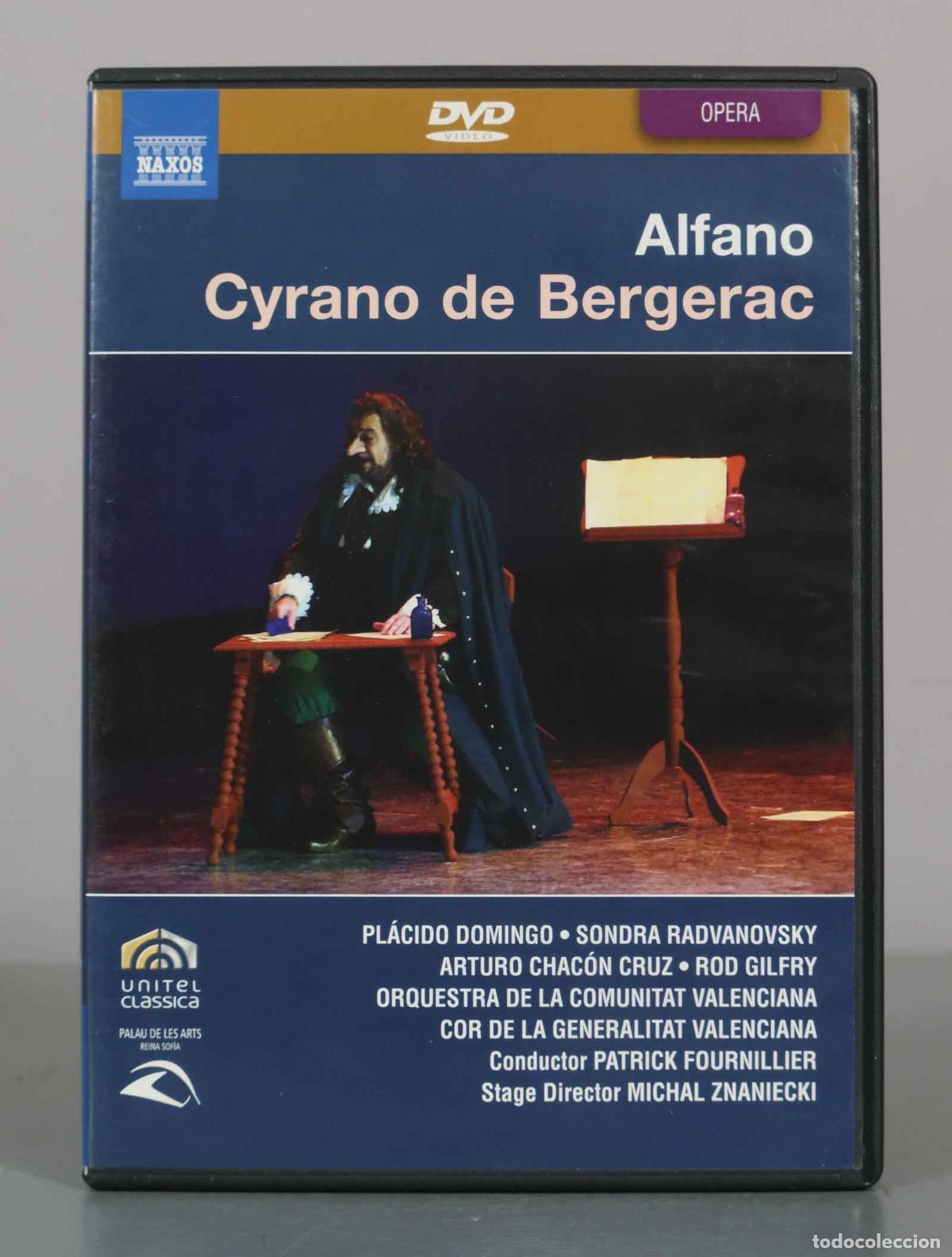V&iacute;deos y DVD musicales: DVD. Alfano: Cyrano de Bergerac - Roberto Alagna, Pl&aacute;cido Domingo, Sondra Radvanovsky, Arturo Chac&oacute;