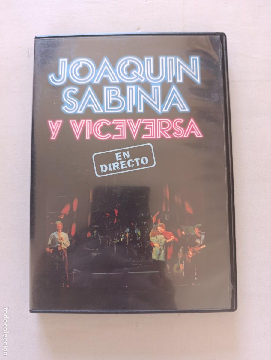 V&iacute;deos y DVD musicales: DVD JOAQUIN SABINA Y VICEVERSA EN DIRECTO (E5w)