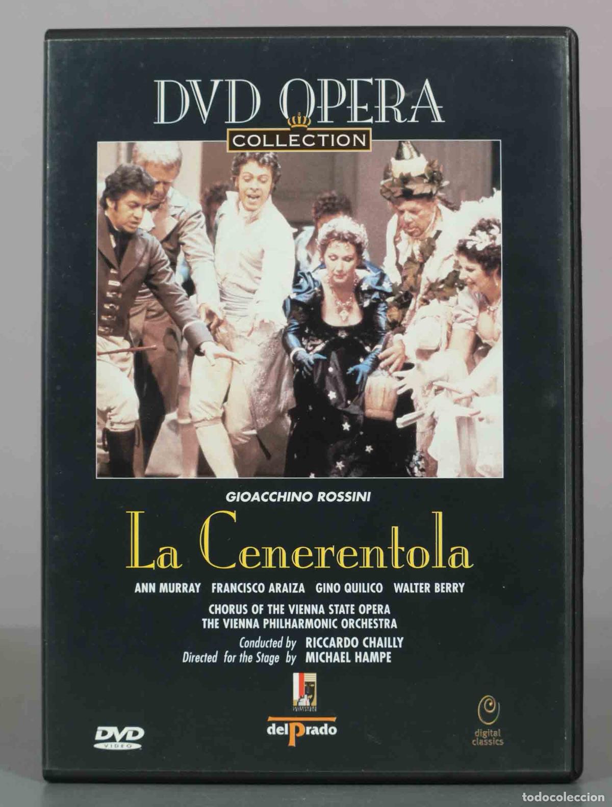 V&iacute;deos y DVD musicales: DVD. La Cenerentola - Gioachino Rossini, Ann Murray, Francisco Araiza, Serena Malfi, Walter Berry,