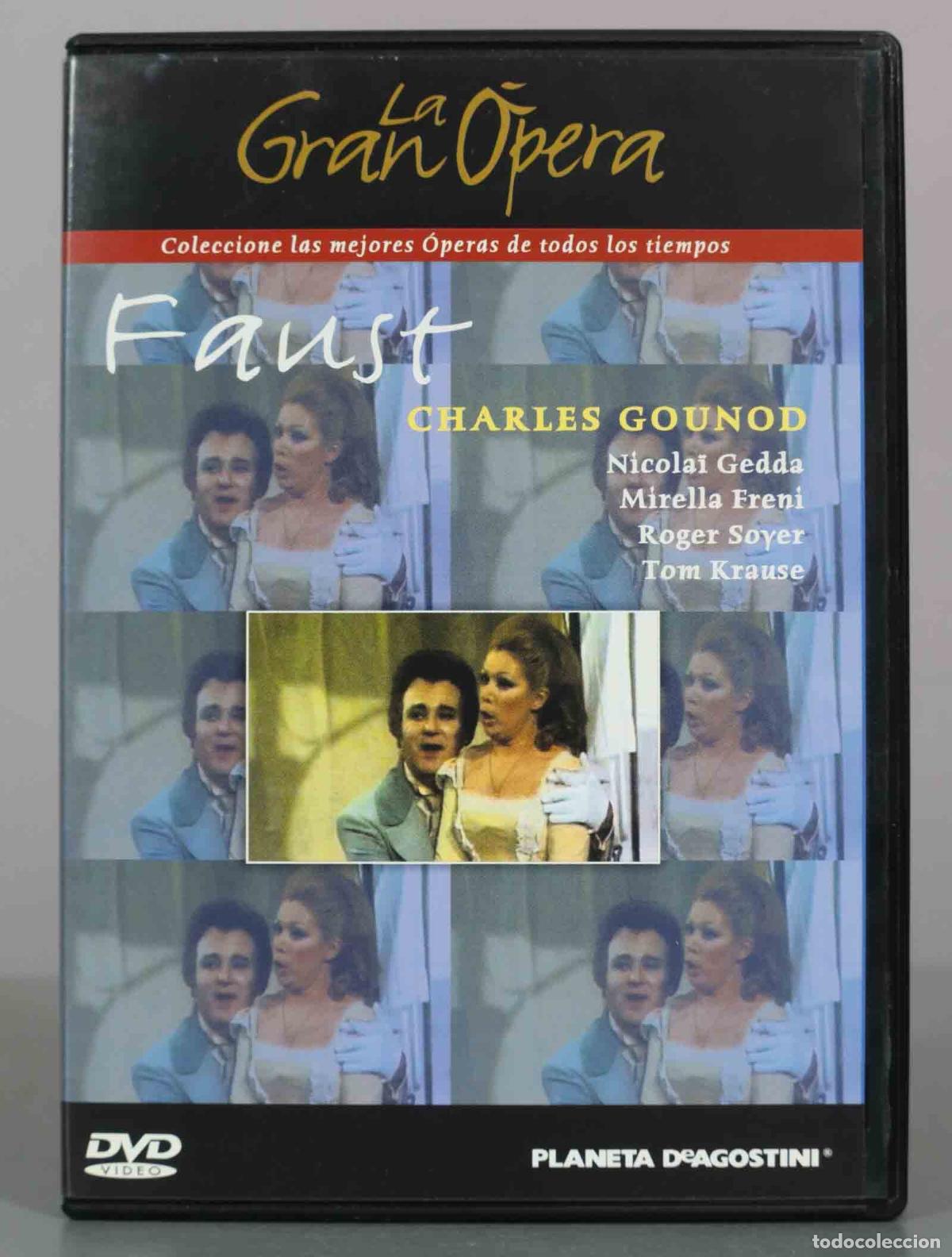 V&iacute;deos y DVD musicales: DVD. Faust - Charles Gounod, Nicola&iuml; Gedda, Mirella Freni, Roger Soyer, Tom Krause