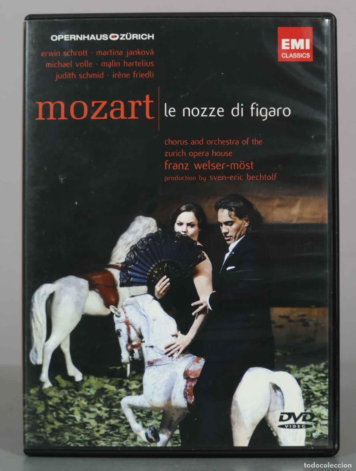 V&iacute;deos y DVD musicales: DVD. Mozart: Le Nozze di Figaro - Franz Welser-M&ouml;st, Sven-Eric Bechtolf, Chorus and Orchestra of th