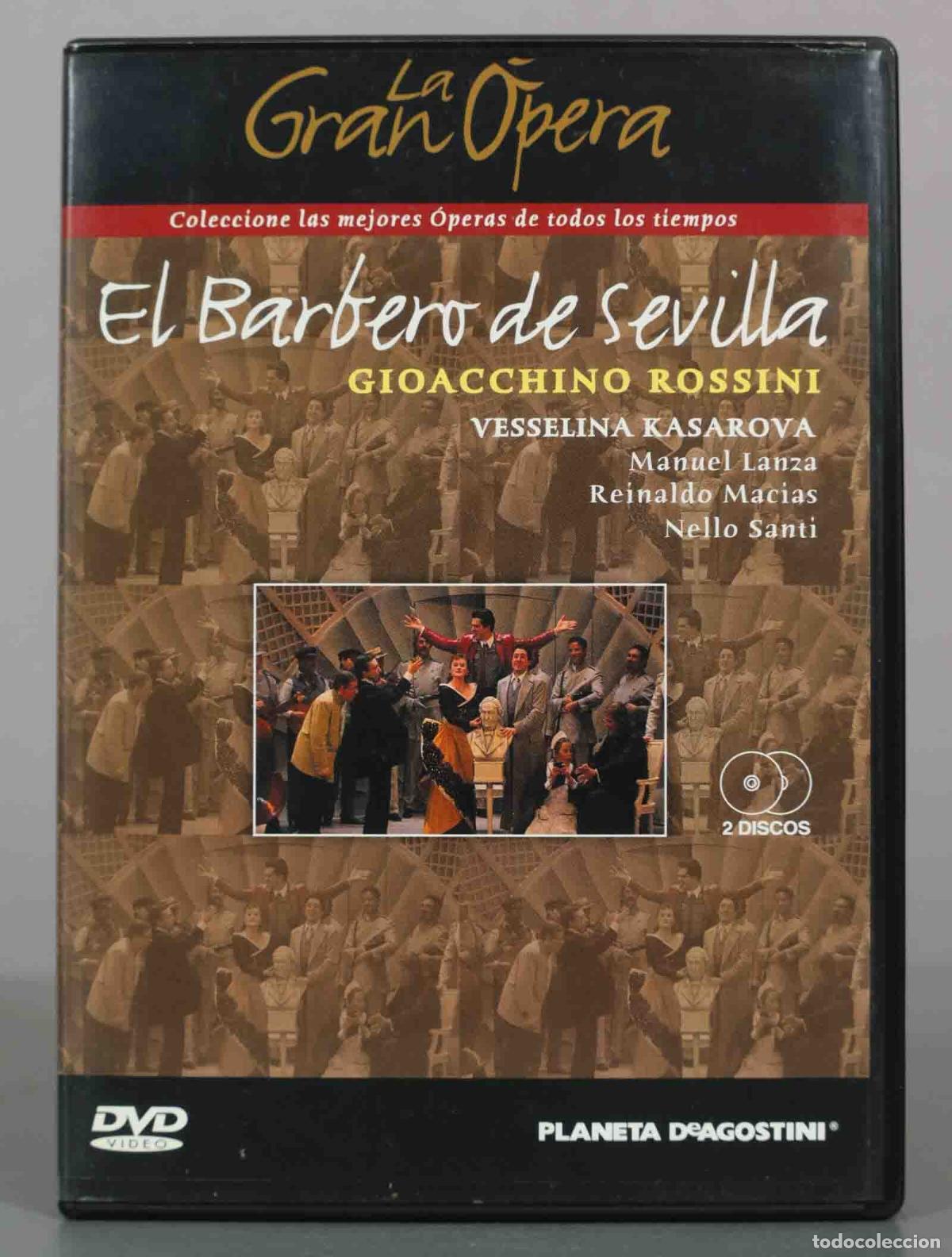 V&iacute;deos y DVD musicales: DVD. El Barbero de Sevilla - Gioachino Rossini, Vesselina Kasarova, Manuel Lanza, Reinaldo Macias,