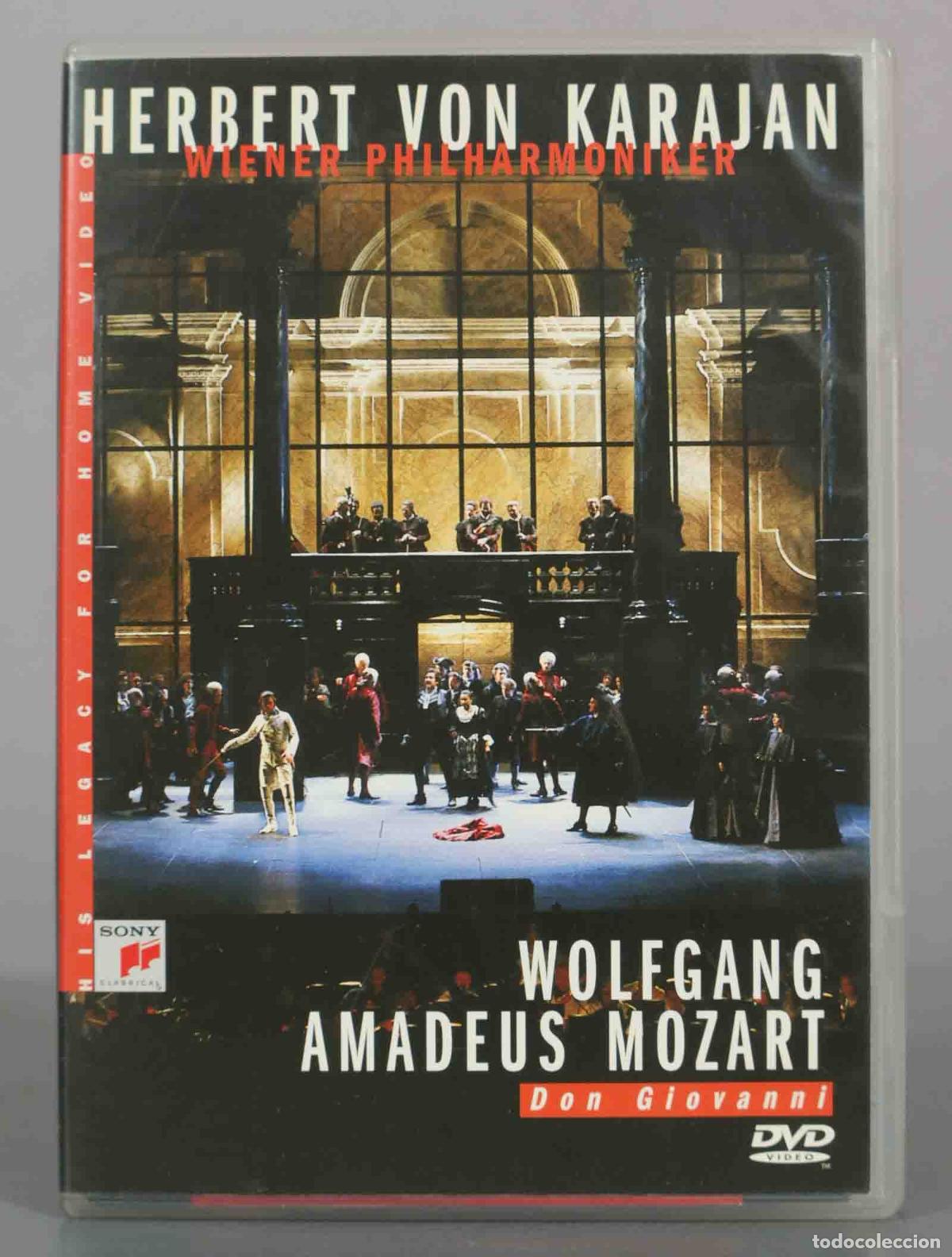 V&iacute;deos y DVD musicales: DVD. Mozart: Don Giovanni - Herbert von Karajan, Wiener Philharmoniker, Samuel Ramey, Anna Tomowa-S