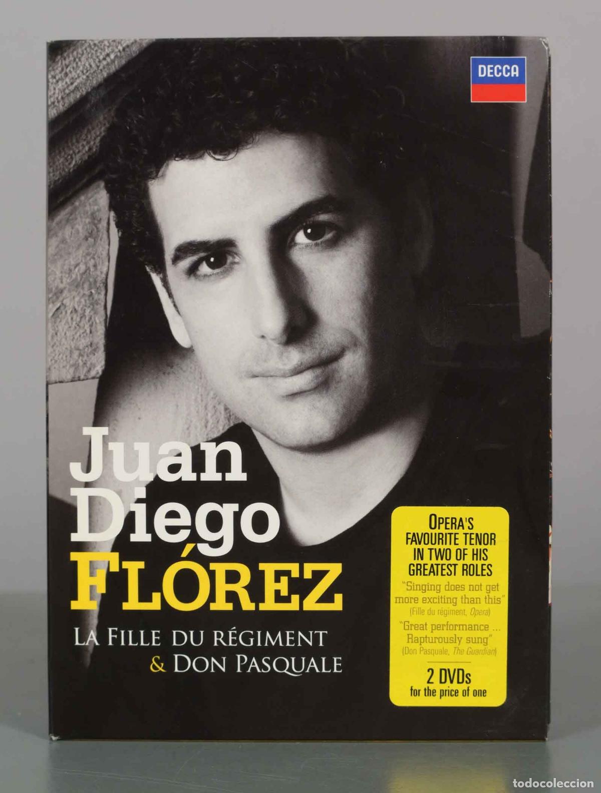 V&iacute;deos y DVD musicales: DVD. La Fille du R&eacute;giment and Don Pasquale - Juan Diego Fl&oacute;rez - Gaetano Donizetti