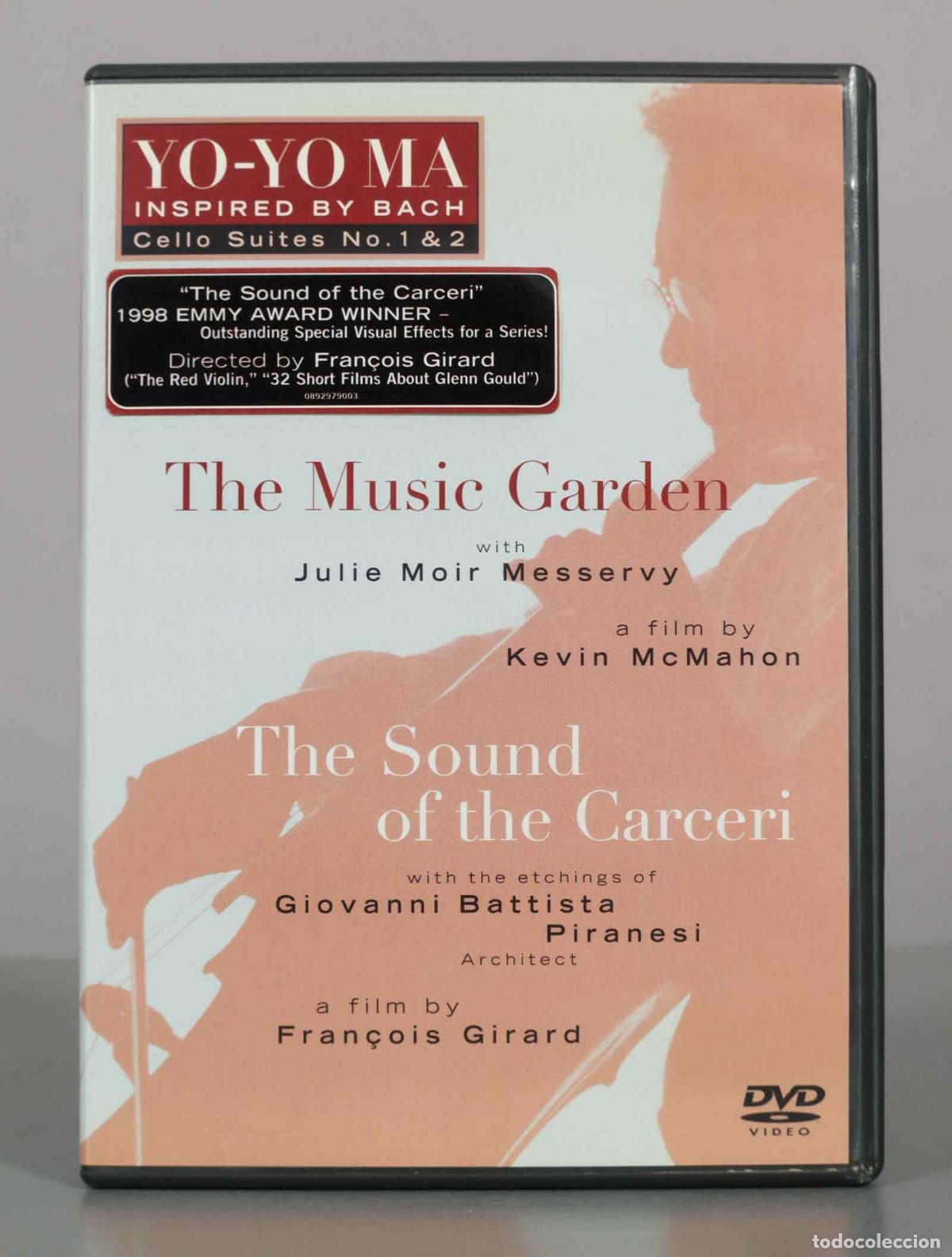 V&iacute;deos y DVD musicales: DVD. Yo-Yo Ma - Inspired by Bach Vol. 1 - The Music Garden / The Sound Of The Carceri - Kevin McMah