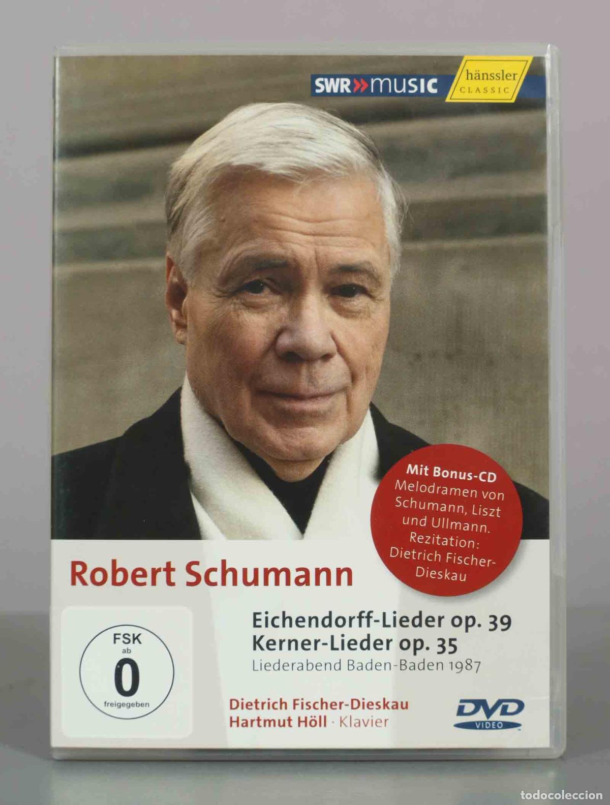 V&iacute;deos y DVD musicales: DVD. Schumann: Liederzyklen op. 39 and op. 45 / Eichendorff-Lieder, Kerner-Lieder - Dietrich Fischer