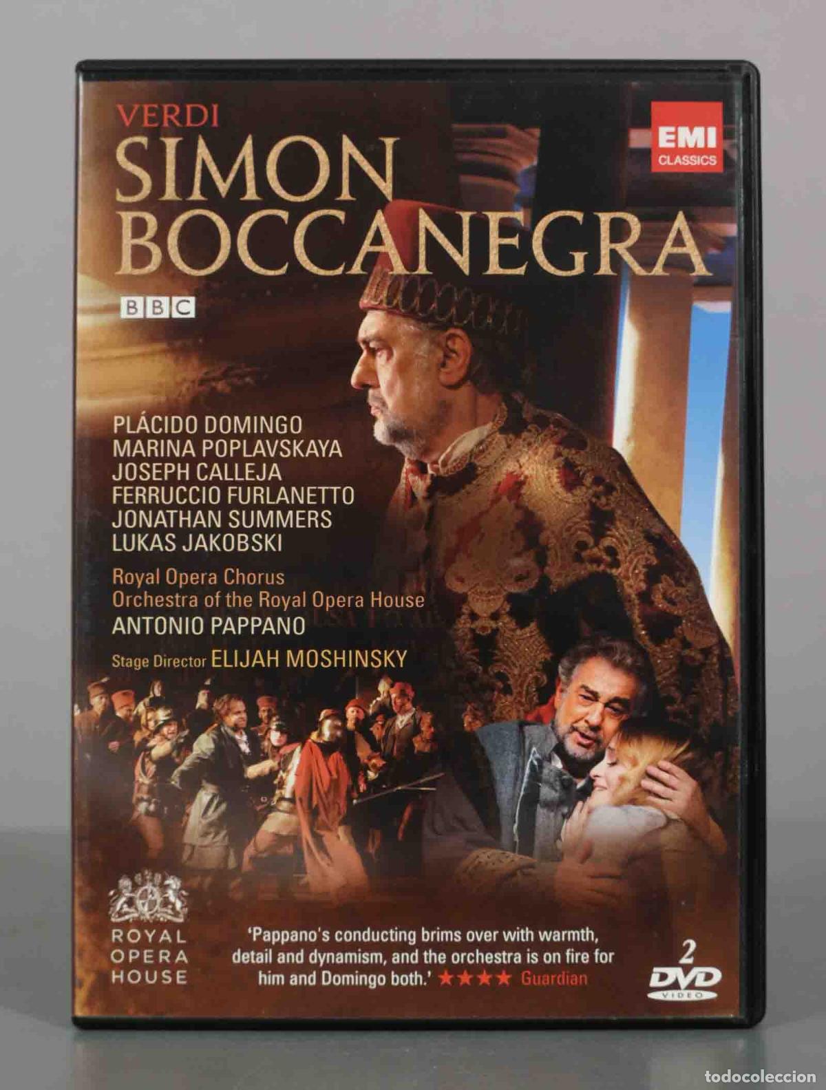 V&iacute;deos y DVD musicales: DVD. Simon Boccanegra - Giuseppe Verdi, Pl&aacute;cido Domingo, Joseph Calleja, Ferruccio Furlanetto, Mari