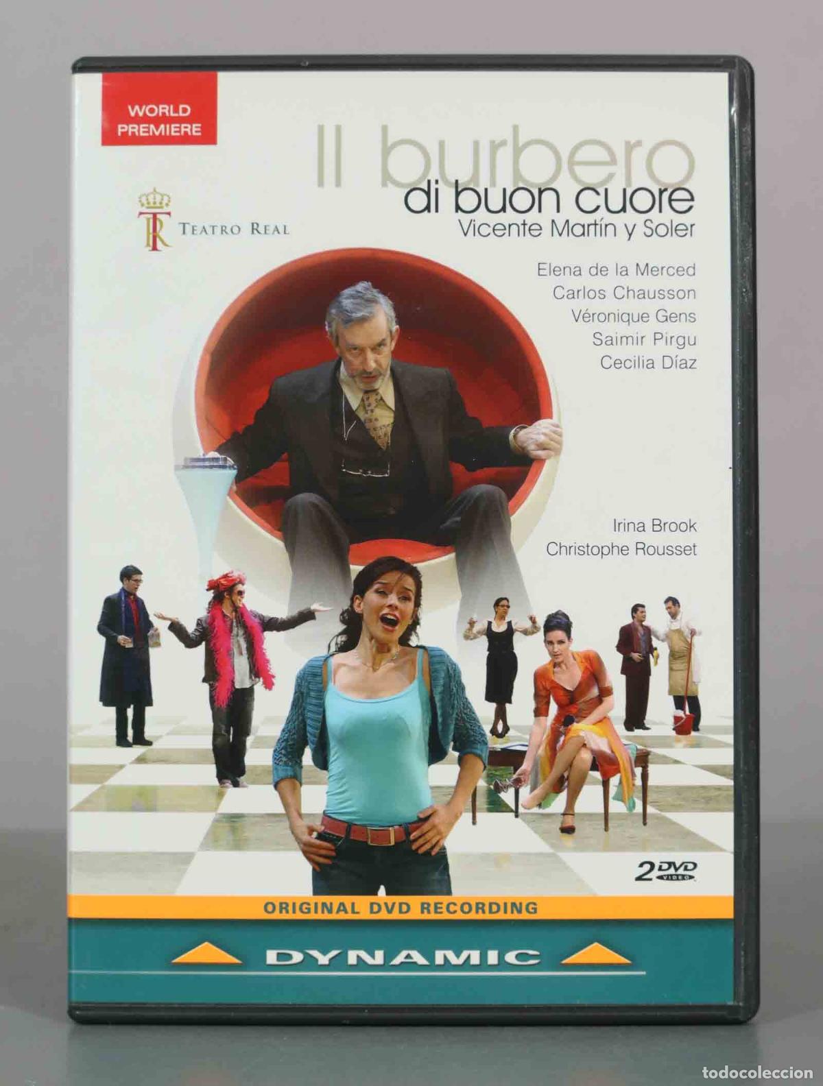 V&iacute;deos y DVD musicales: DVD. Il burbero di buon cuore - Vicente Mart&iacute;n y Soler, Elena de la Merced, Carlos Chausson, V&eacute;roni