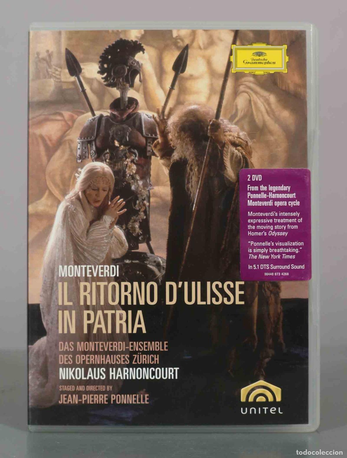 V&iacute;deos y DVD musicales: DVD. Il ritorno d&acute;Ulisse in patria - Claudio Monteverdi, Nikolaus Harnoncourt, Jean-Pierre Ponnelle