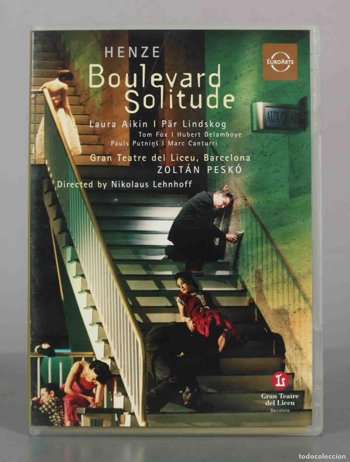 V&iacute;deos y DVD musicales: DVD. Henze: Boulevard Solitude - Laura Aikin, P&auml;r Lindskog, Tom Fox, Hubert Delamboye, Marc Canturr