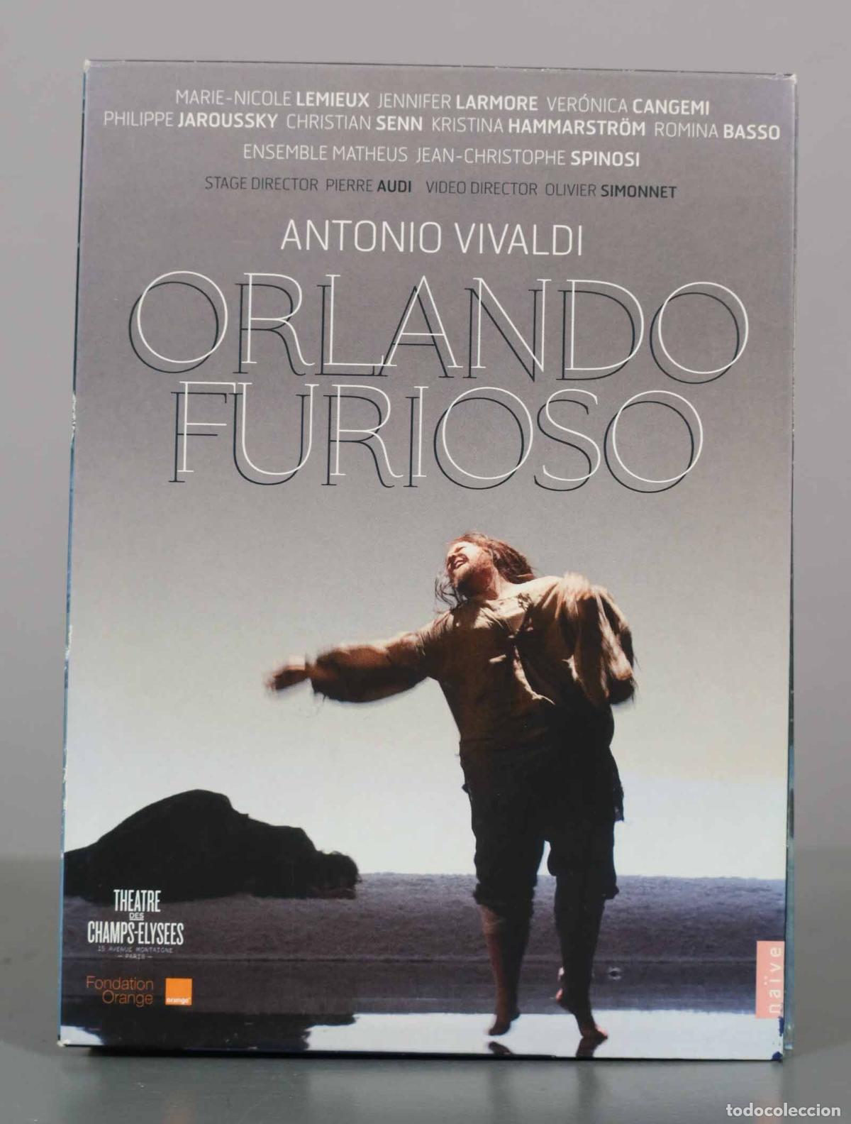 V&iacute;deos y DVD musicales: DVD. Orlando Furioso - Antonio Vivaldi, Jean-Christophe Spinosi, Horne