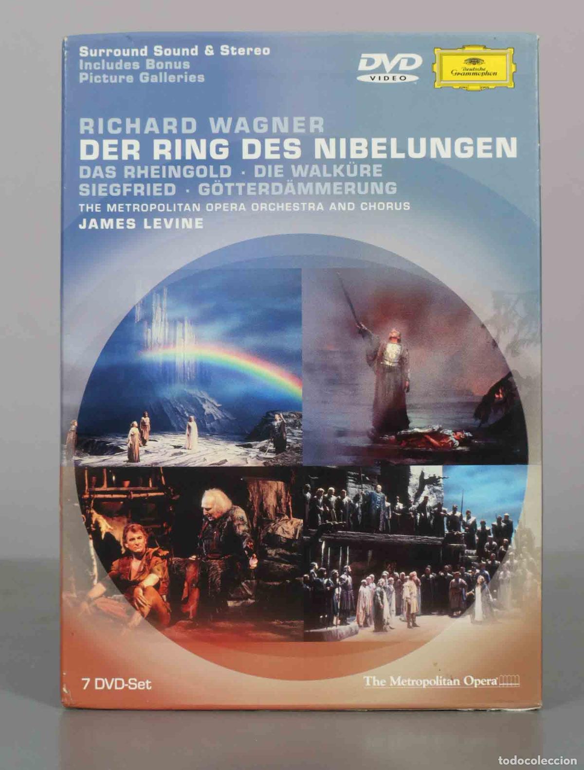 V&iacute;deos y DVD musicales: DVD. Der Ring des Nibelungen - Richard Wagner, The Metropolitan Opera Orchestra and Chorus, James L